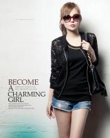 WT8918 Stylish Singlet Black