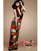 WD9017 Sexy Halter Neck Dress As Picture