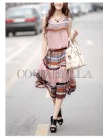 WD9154 Korea Fashion Dress Pink