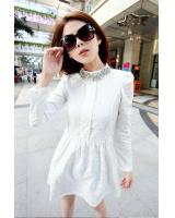 WD9220 Sequin Fashion Dress White