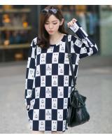 WD5443 Checker Dress As Picture