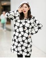 WD5445 Star Print Dress As Picture