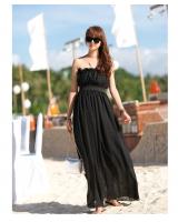 WD5764 Fashion Tube Dress Black