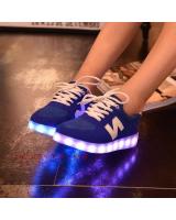 WS003 Cool Multi Colour LED Shoes Blue