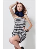WD5862 Fashion Tube Dress Stripe