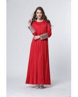 WH3330 Stylish Jubah Red