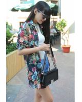 WJ3534 Cute Floral Cardigan As Picture