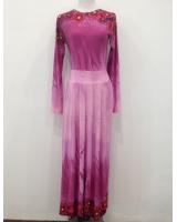 WH1134 Colourful Jubah Pink