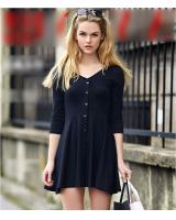 WD6760 Stylish Dress Black