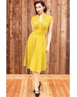 WD6801 Classic Dress Yellow