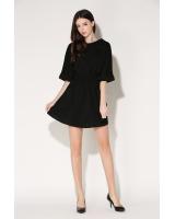 WD7104 Stylish Dress Black