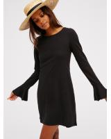 WD7399 Fashion Dress Black