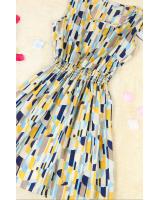 WD3767 Charming Dress Stripe