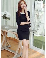 WD3783 Charming OL Dress Black