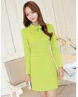 WD3792 Fashion OL Dress Green