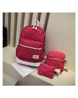 KW80115 3 In 1 School Bag Red