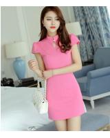 WD21049 Stylish OL Dress Pink
