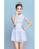WD21112 Sweet Dress Blue