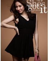 WD21144 Stylish Dress Black