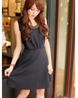 WD21385 Pretty Dress Black