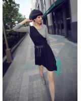 WD21403 Trendy Dress Black