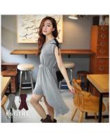 WD21430 Korea Fashion Dress Grey