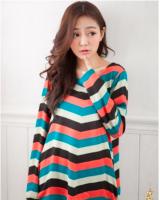 WD21484 Stylish Colourful Top As Picture
