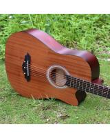 MK007 Acoustic Guitar Brown
