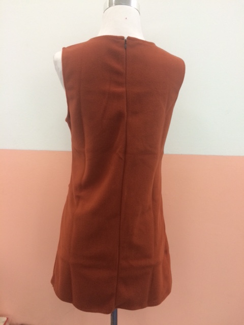 WD5253 Sleeveless Dress Orange