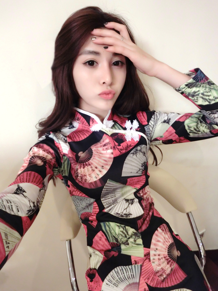 WC3247 Fashion Cheongsam As Picture