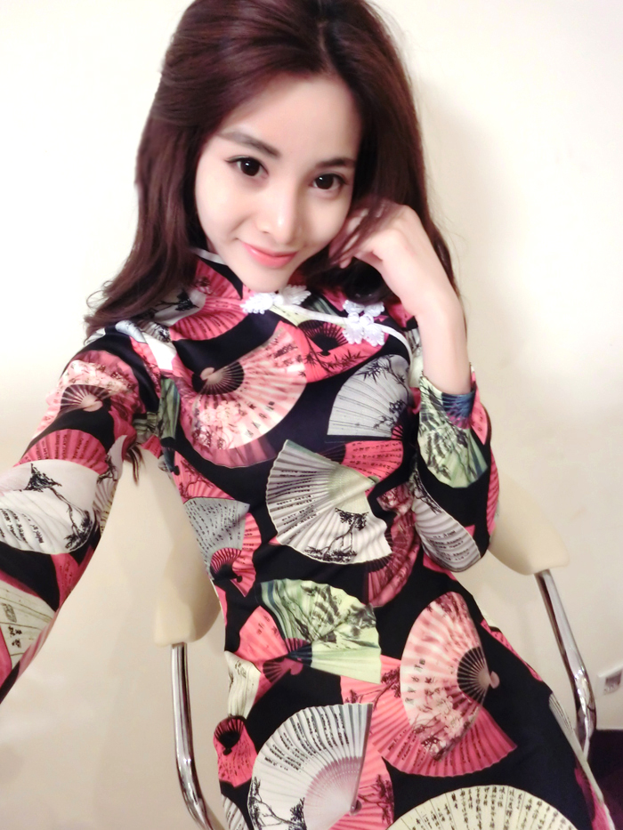 WC3247 Fashion Cheongsam As Picture
