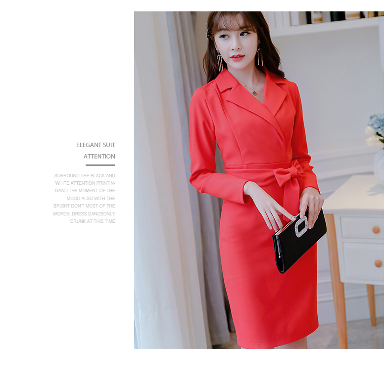 TW60055 Elegant Dress Red