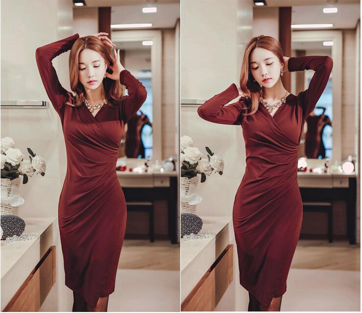 BM70063 Charming Dress Red