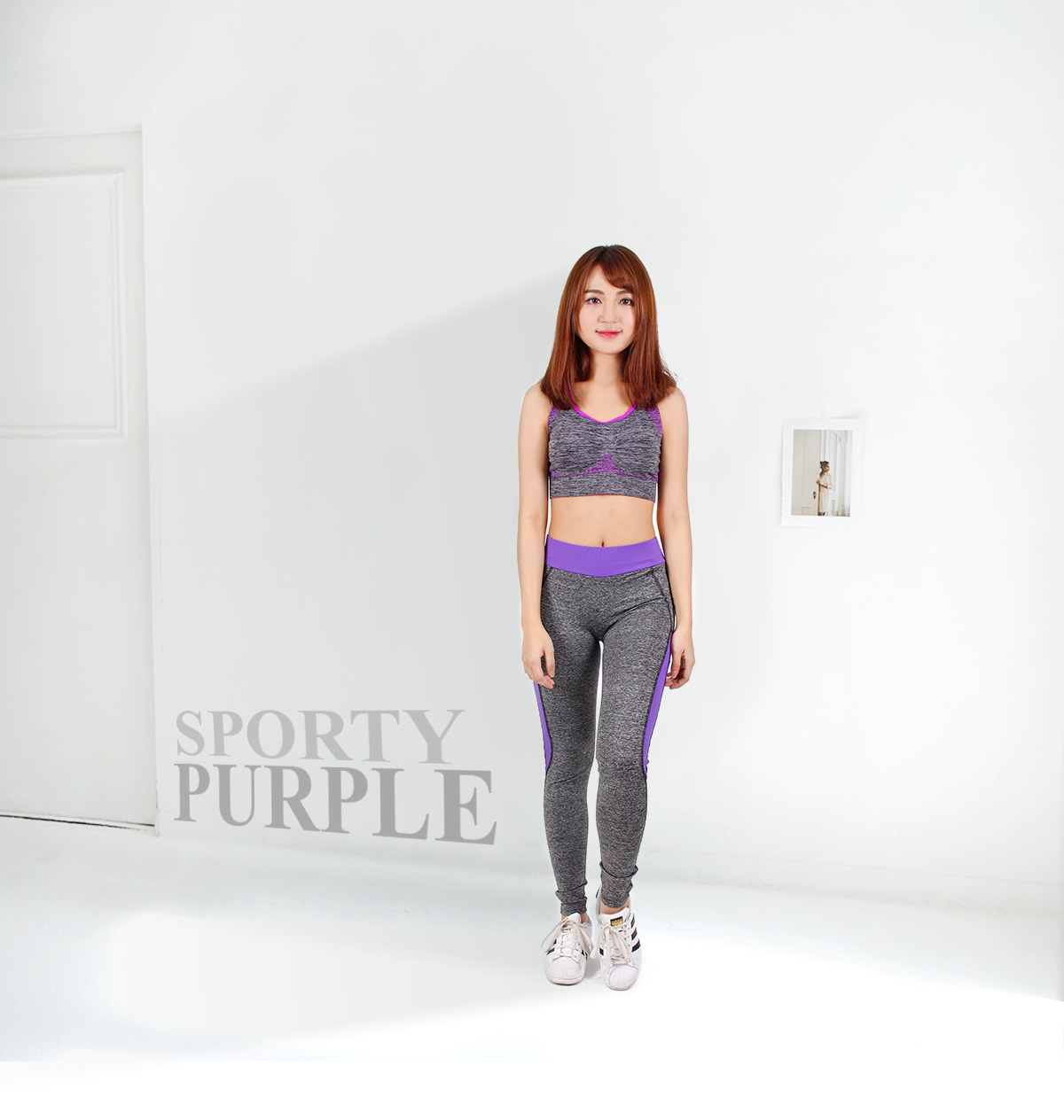 QA-264 Stylish Sports Pant Purple