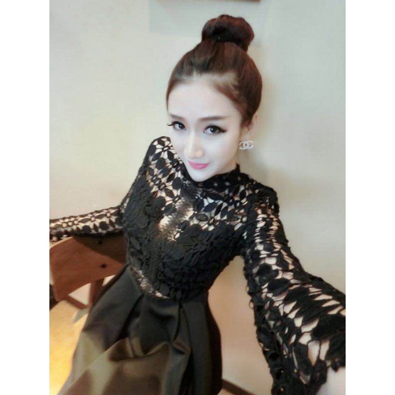 WD21103 Elegant Dress Black