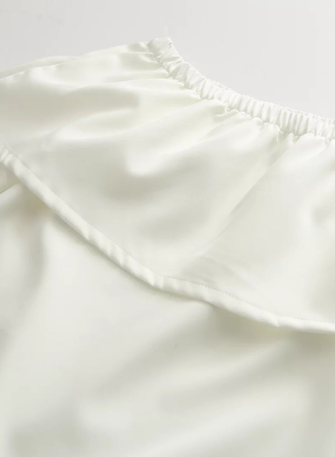 BM70359 Fashion Off-Shoulder Dress White