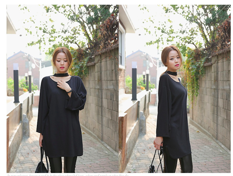 BM70981 Stylish Dress Black