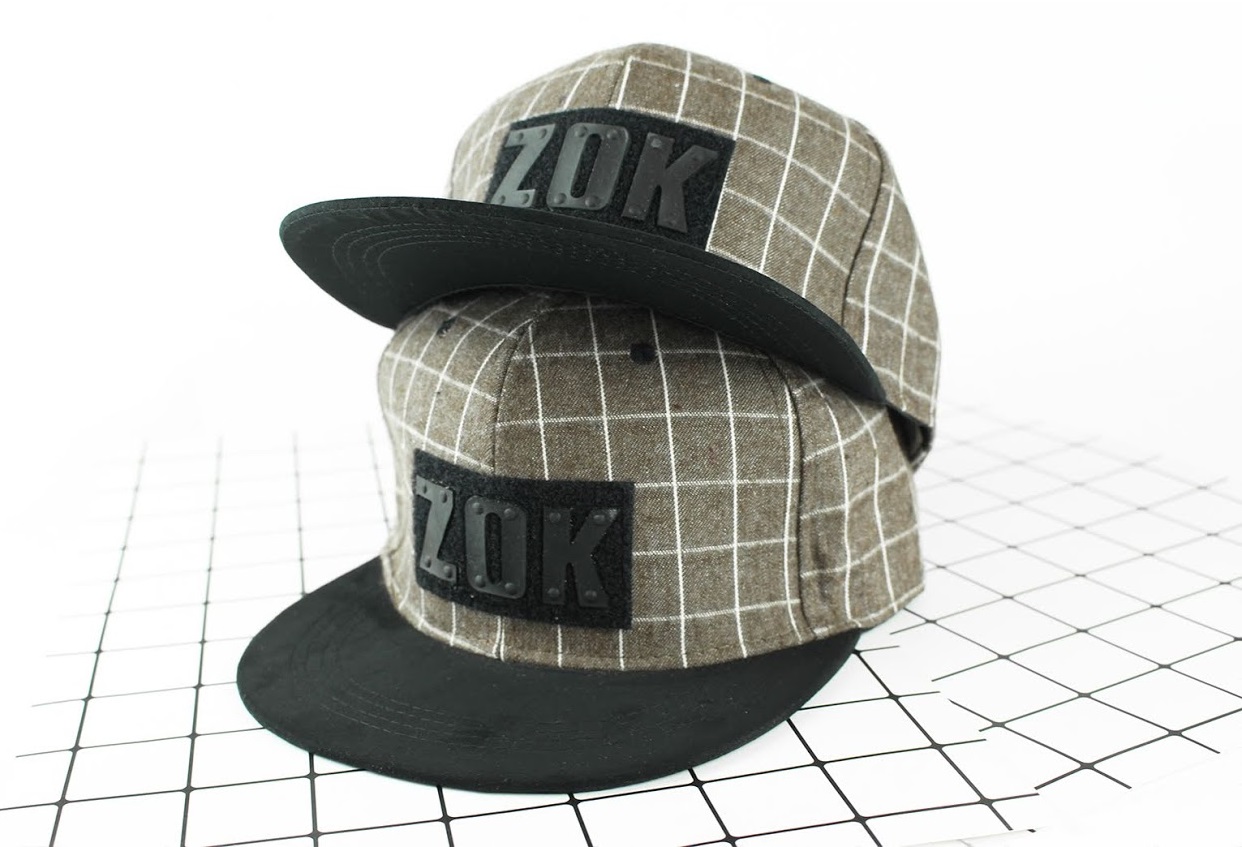 QA-438 Snapback Fashion Caps ZOK Khaki