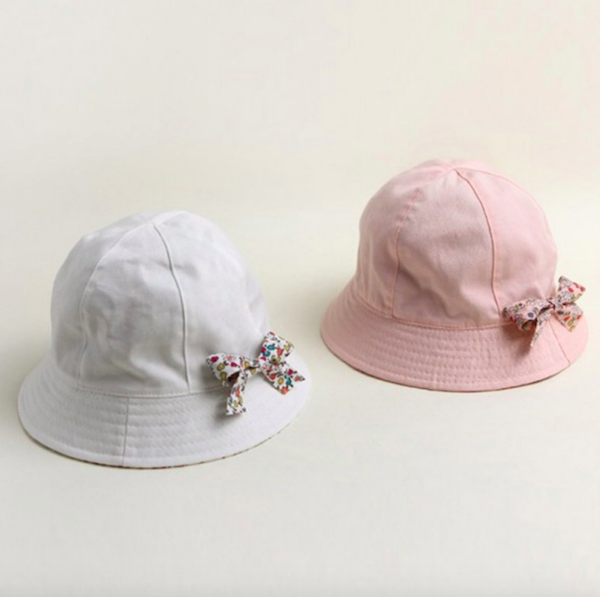 BS915 Baby Two-Side Use Hat Pink