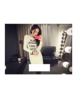 WD5571 Stylish Dress Letter