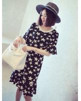 WD6115 Korea Fashion Dress Star