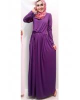 WH1119 Fashion Jubah Purple