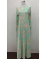 WH1126 Floral Jubah Tosca