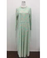 WH1127 Fashion Floral Jubah Tosca