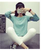 WT6321 Fashion Long Sleeves Top Tosca