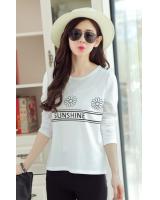 WT6386 Stylish Casual Top White