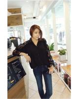 WT6406 Fashion Sexy Top Black
