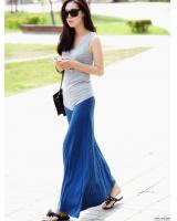 WP3577 Stylish Skirt Light Blue