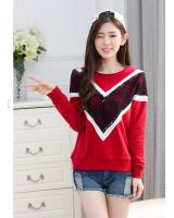 WT6687 Stylish Top Red