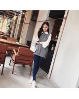 WT6742 Stylish Top Grey